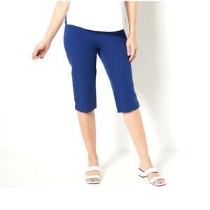 Isaac Mizrahi stretch Slim Pedal Pusher Pants Sz 10
